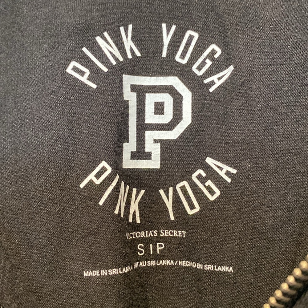 PINK Yoga Quarter Zip Athletic Top EUC - Picture 4 of 5